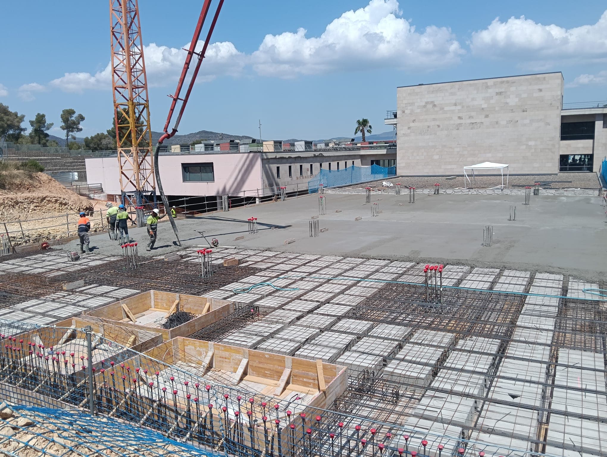 Cimentación y estructura de obra en El Vendrell
